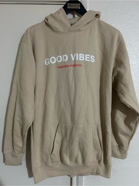 Samegang "Good Vibes / Paradise Forever" Graphic Hoodie